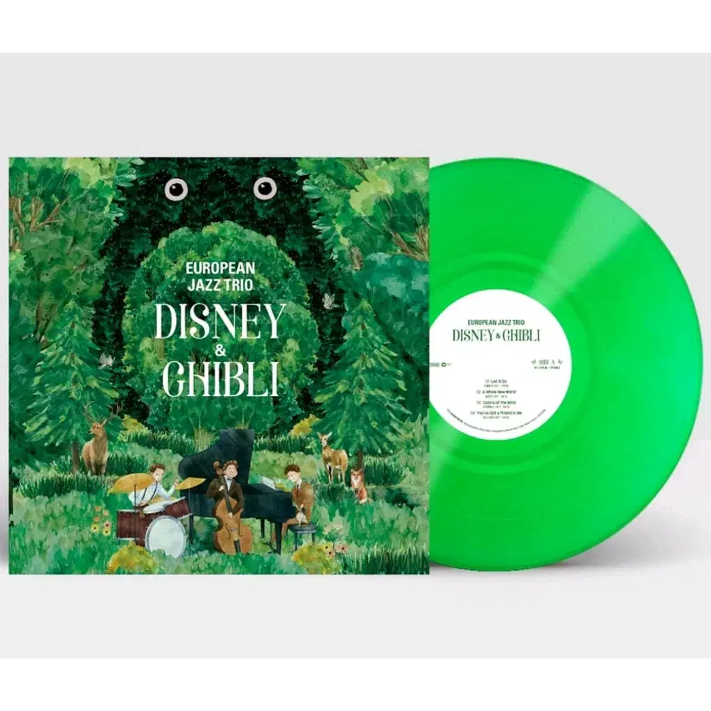 유러피안 재즈 트리오 디즈니 & 지브리 Disney & Ghibli LP